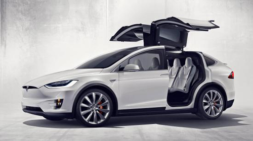 Tesla Model X phiên bản “cửa cánh chim” trình làng - 1
