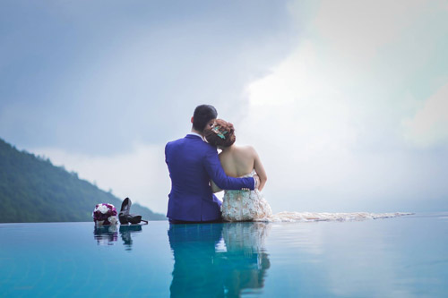 Ảnh cưới "người rừng" cầu hôn thiếu nữ xinh đẹp - 6