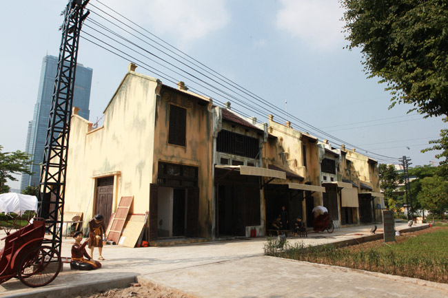 Ngắm cổng làng Mông Phụ, nhà Trường Lang giữa Thủ đô - 7