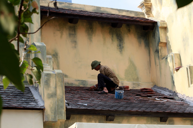 Ngắm cổng làng Mông Phụ, nhà Trường Lang giữa Thủ đô - 10