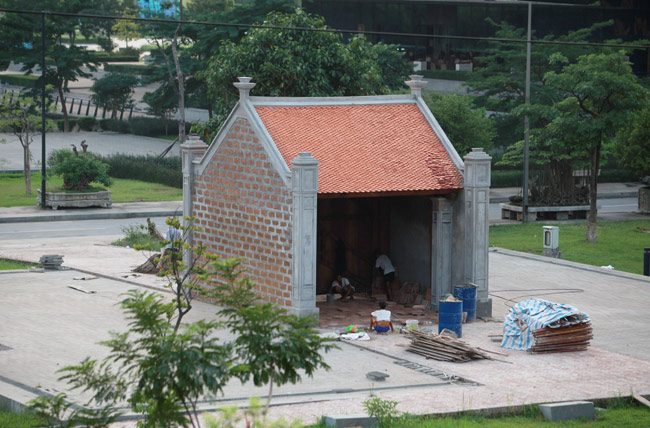 Ngắm cổng làng Mông Phụ, nhà Trường Lang giữa Thủ đô - 5