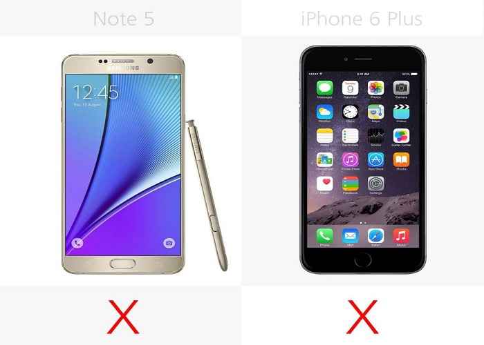 So sánh chi tiết giữa Galaxy Note 5 với iPhone 6 Plus - 6