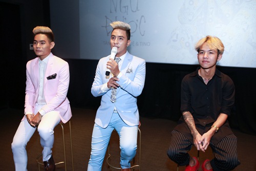 Khởi My xì-tin, Thủy Top kín đáo đến mừng Tăng Nhật Tuệ - 1