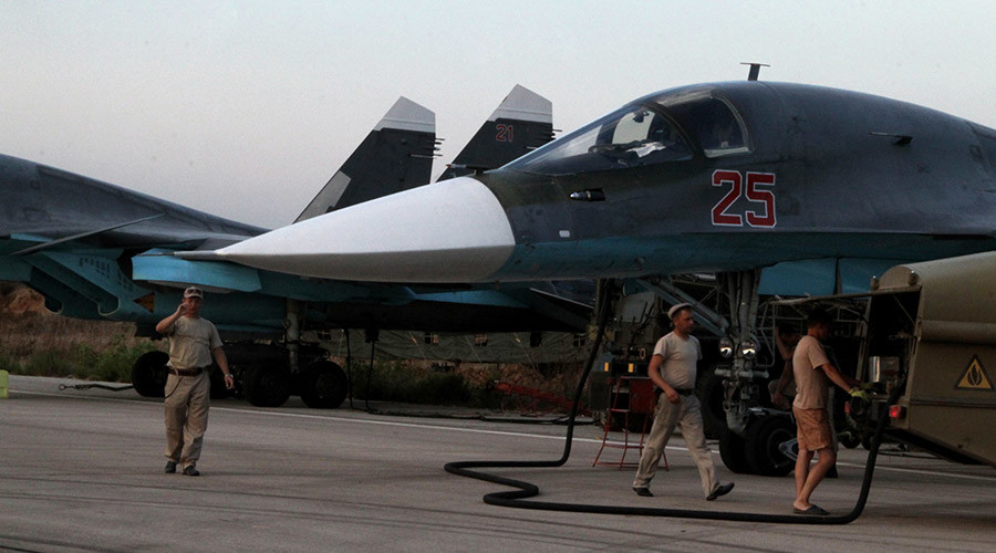 Nga không kích phá hủy xưởng chế tạo bom của IS - 1