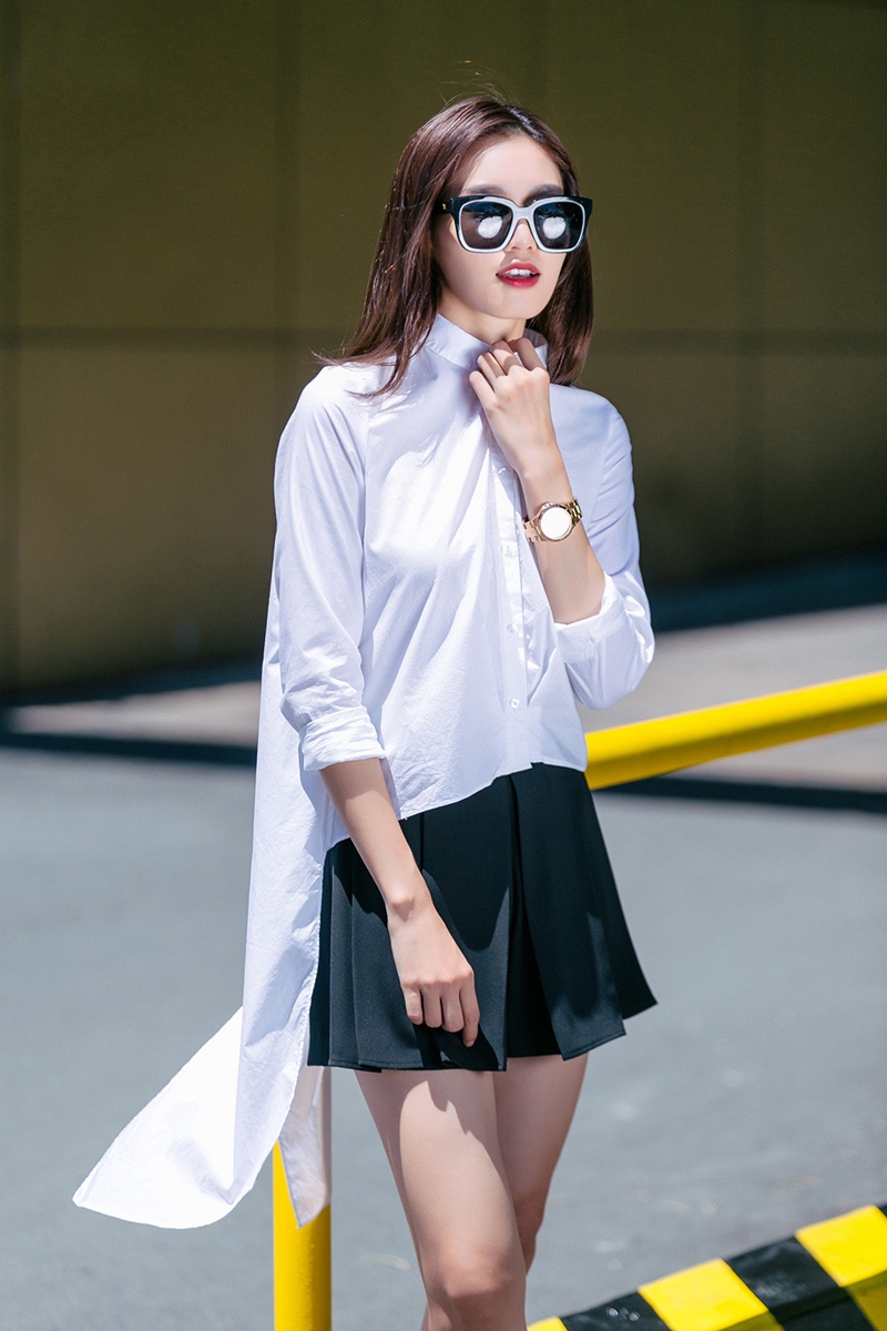 Lan Ngọc giống hệt Tăng Thanh Hà khi dạo phố Sài Gòn - 5