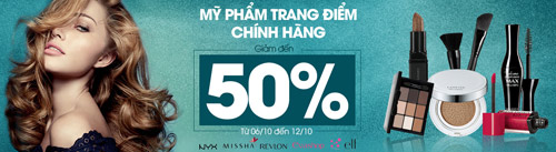 Xinh tươi rạng rỡ với mỹ phẩm giảm giá 50% tại Deca - 1
