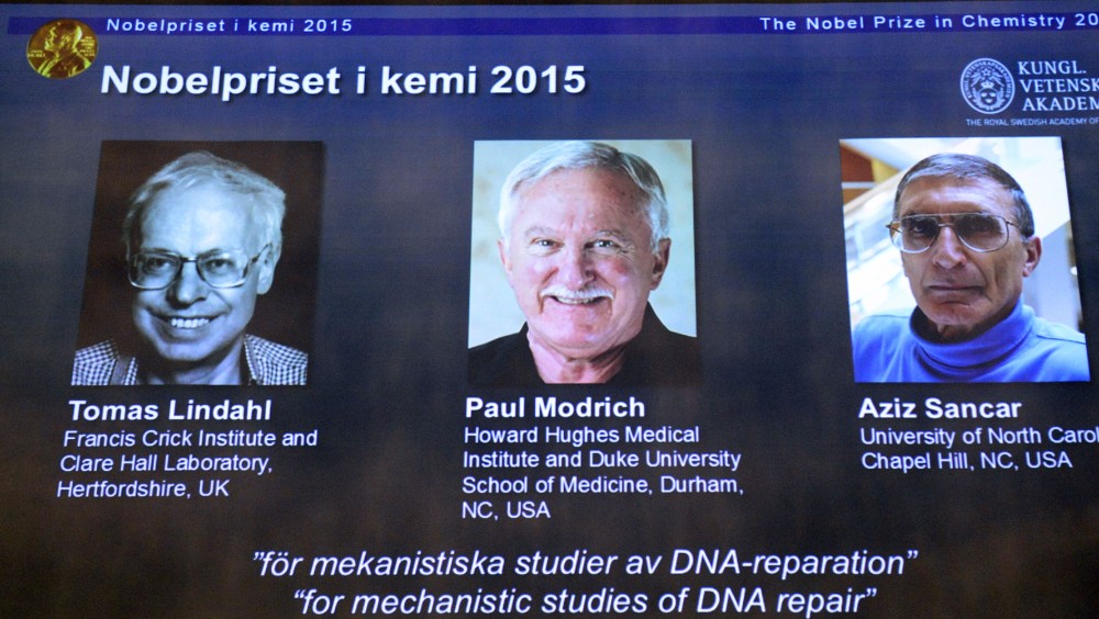 Lộ diện người giành giải Nobel Hóa học 2015 - 1