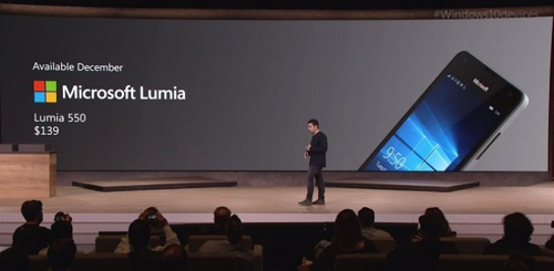 Điện thoại Lumia 550 giá rẻ sẵn sàng lên kệ - 1