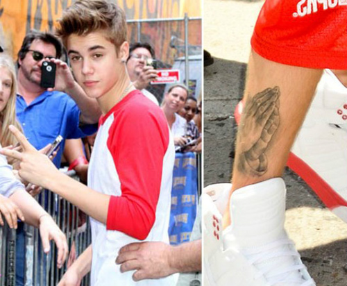 Khám phá những hình xăm khắp người Justin Bieber - 13