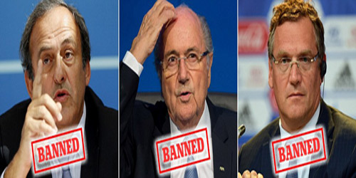 Hỗn loạn: "Bố già" Blatter và Platini bị treo quyền - 1