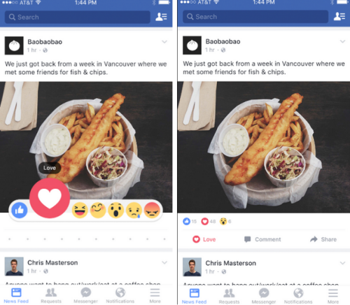Facebook: Lộ diện tính năng tương tự nút "dislike" - 1