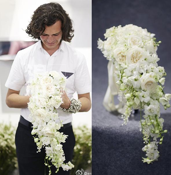 Váy cưới và nhẫn tiền tỉ tại đám cưới của Angelababy - 6