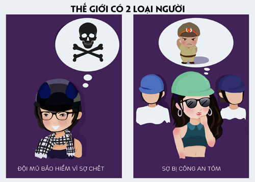 Rộ trào lưu “phản đối” mũ bảo hiểm kém chuẩn - 1