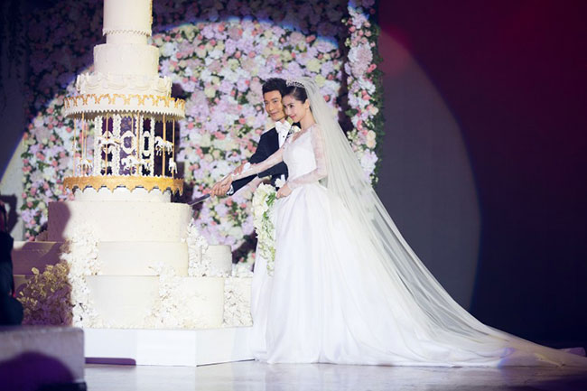 Bóc giá "đám cưới thế kỷ" gần 700 tỷ của Huỳnh Hiểu Minh - 1