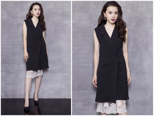 Diện váy ngủ ra đường: Xu hướng "hot" đầu thu - 6