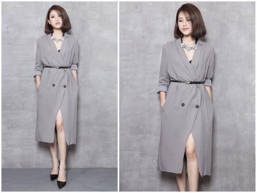 Diện váy ngủ ra đường: Xu hướng "hot" đầu thu - 5