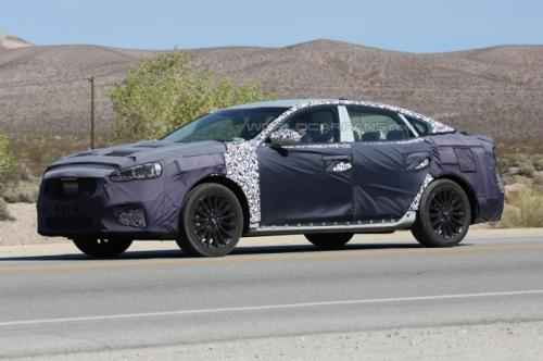 Lộ ảnh thử nghiệm của mẫu xe Kia Cadenza 2017 - 2
