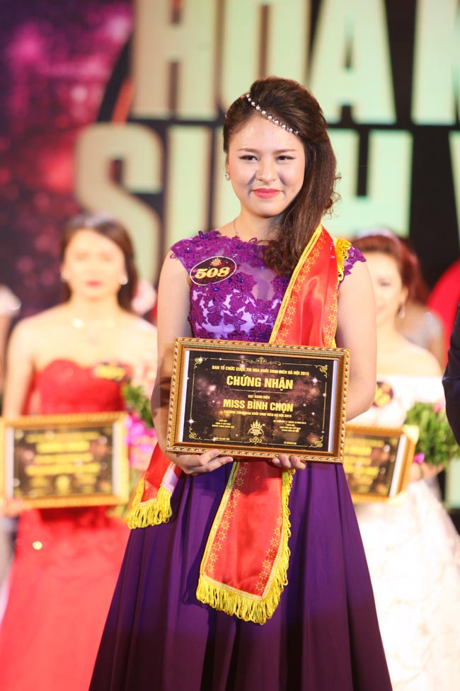 Nữ sinh Công Nghiệp giành ngôi Hoa khôi Sinh viên HN 2015 - 4