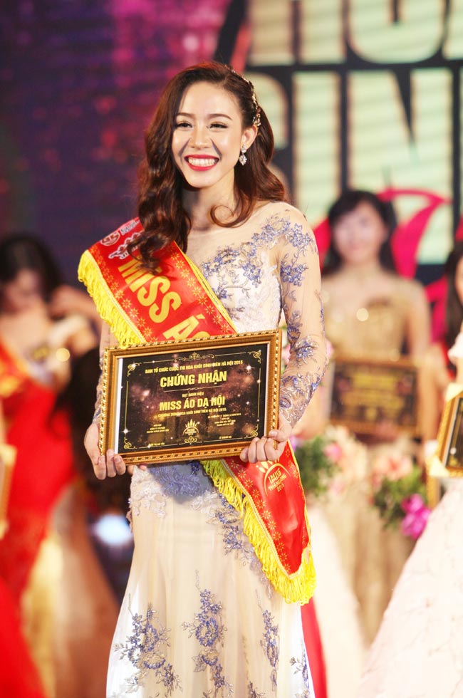 Nữ sinh Công Nghiệp giành ngôi Hoa khôi Sinh viên HN 2015 - 5