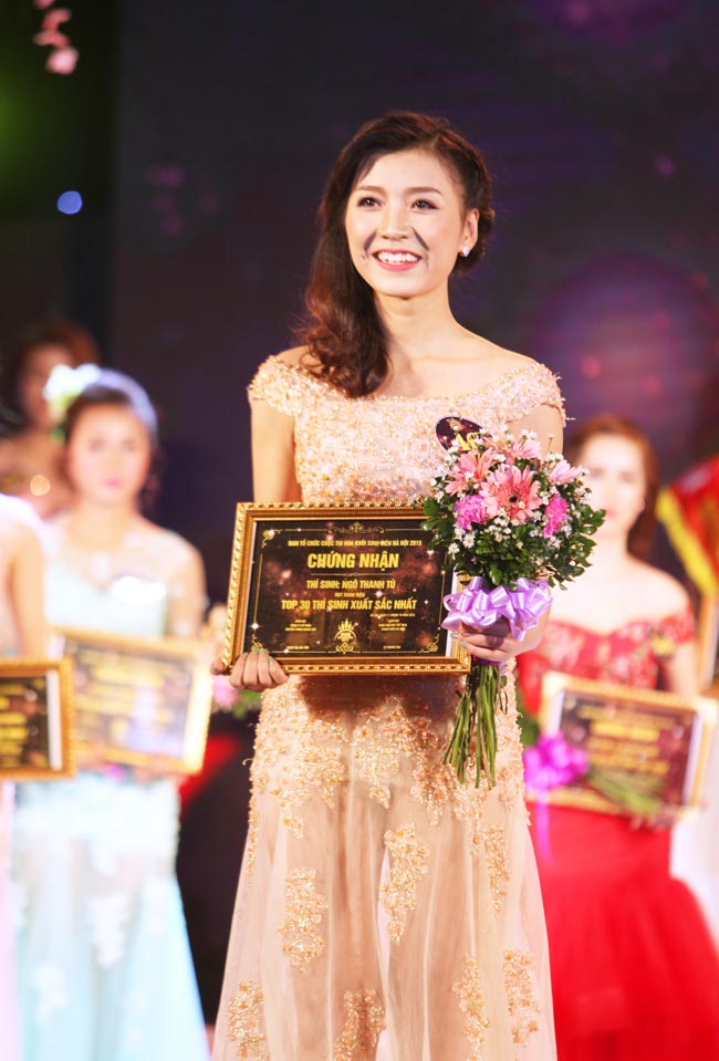 Nữ sinh Công Nghiệp giành ngôi Hoa khôi Sinh viên HN 2015 - 6