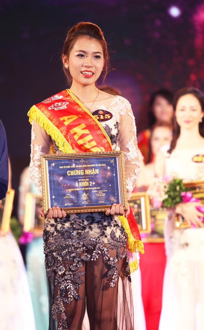 Nữ sinh Công Nghiệp giành ngôi Hoa khôi Sinh viên HN 2015 - 8
