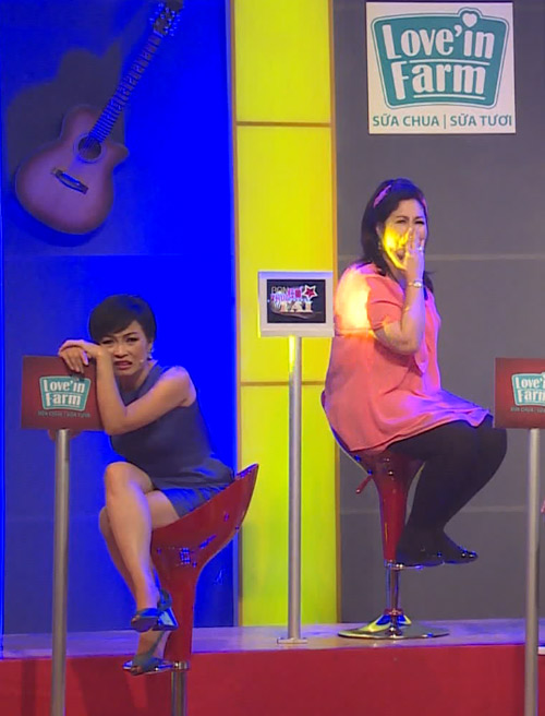 Phương Thanh, Hồng Vân sợ hãi vì những màn kungfu trên “Bạn Có Thực Tài?” - 1