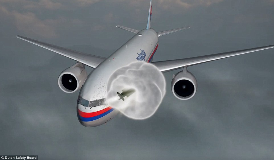 Video mô phỏng tên lửa Buk nổ, giết chết tổ lái MH17 ngay tức khắc - 2