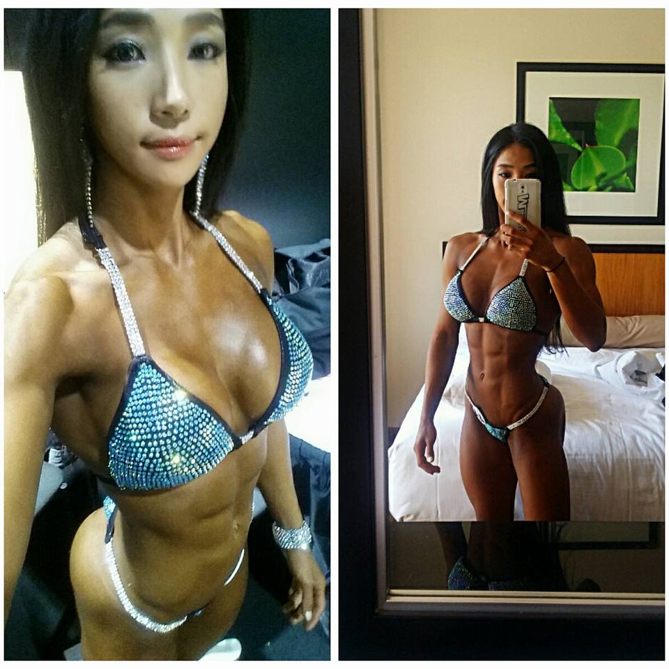 Mỹ nhân cơ bắp Hàn Quốc có khuôn mặt xinh như búp bê - 12