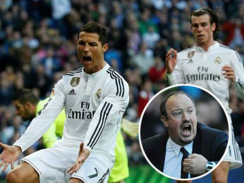 Benitez ra tay hóa giải mâu thuẫn Ronaldo - Bale - 1