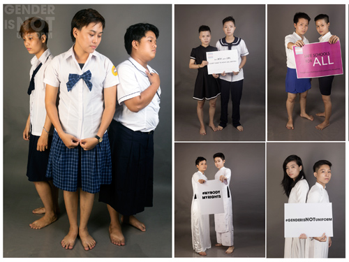 Bộ ảnh của những "cô nàng" từ chối mặc váy, áo dài - 11