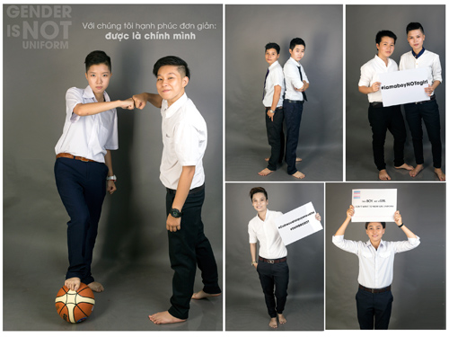 Bộ ảnh của những "cô nàng" từ chối mặc váy, áo dài - 12