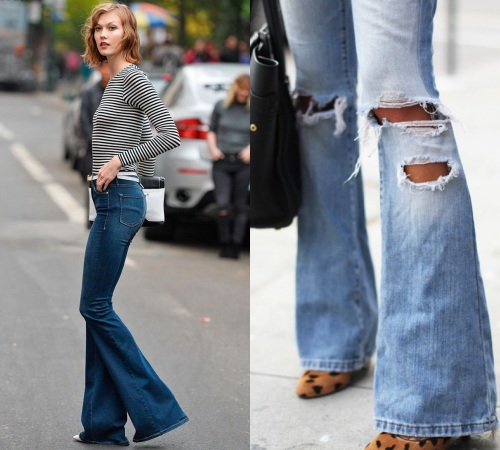 Các cô gái, hãy tạm biệt quần jeans ống côn! - 6