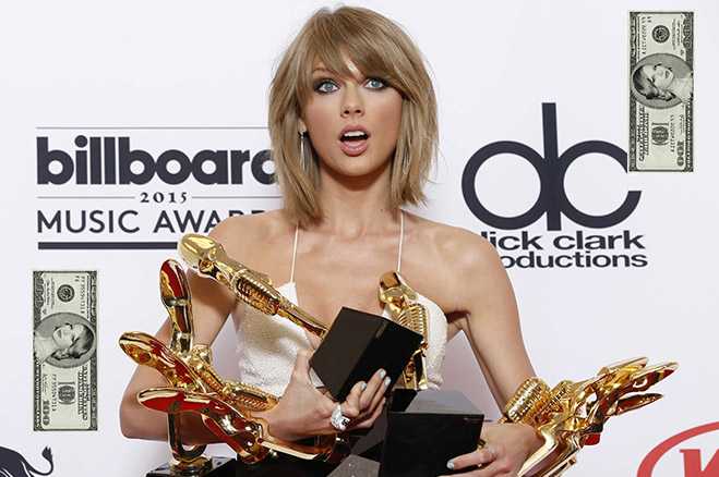 Taylor Swift kiếm 7 nghìn tỉ đồng năm 2015 - 1