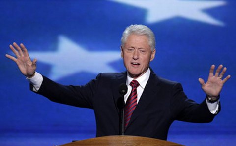 Cựu TT Mỹ Bill Clinton chính thức ra mặt giúp vợ tranh cử - 1