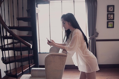 "Cá sấu" Quỳnh Nga khoe cơ thể gợi cảm với nội y - 7