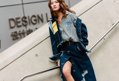 Tín đồ Hàn chơi đùa với thời trang trên phố Seoul - 14