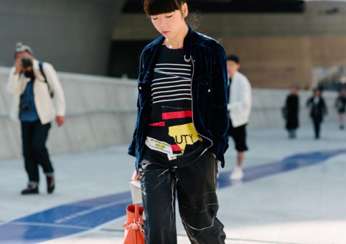 Tín đồ Hàn chơi đùa với thời trang trên phố Seoul - 3