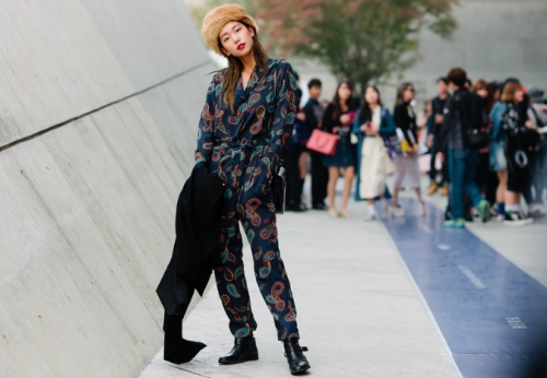 Tín đồ Hàn chơi đùa với thời trang trên phố Seoul - 15