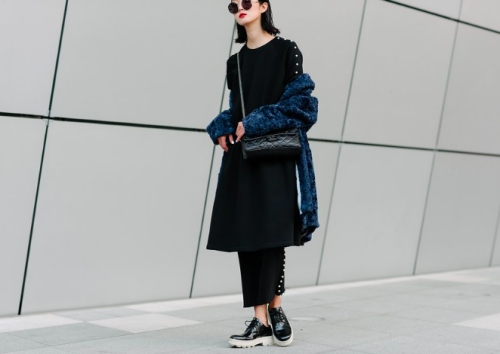 Tín đồ Hàn chơi đùa với thời trang trên phố Seoul - 4