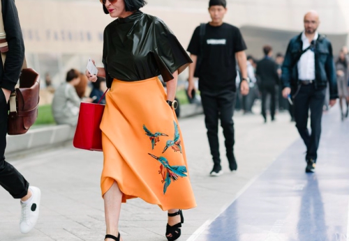 Tín đồ Hàn chơi đùa với thời trang trên phố Seoul - 8