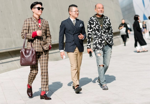 Tín đồ Hàn chơi đùa với thời trang trên phố Seoul - 6