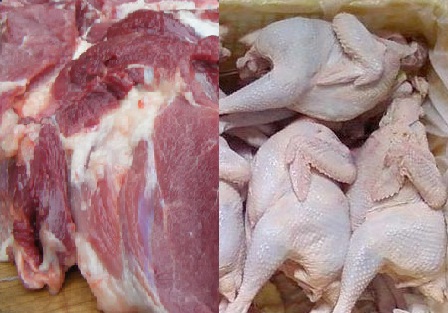 Hà Nội: Phát hiện chất cấm trong thịt lợn, thịt gà - 1