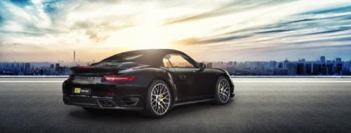 Lạ mắt với Porsche 911 Turbo S Cabriolet phiên bản độ - 2