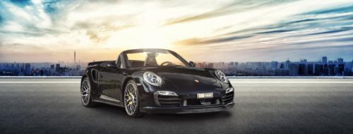 Lạ mắt với Porsche 911 Turbo S Cabriolet phiên bản độ - 3