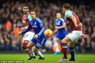 Chi tiết West Ham - Chelsea: Không thể đứng vững (KT) - 3