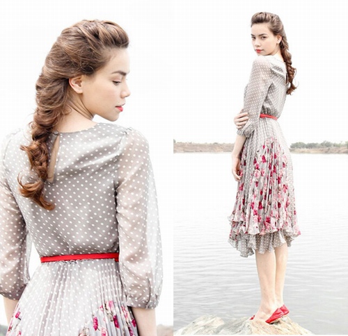 Những shoot hình "liễu yếu đào tơ" của Hà Hồ - 4