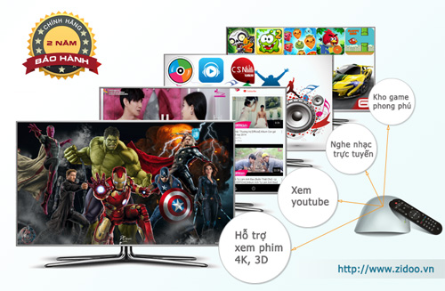 Zidoo X1 – Android TV Box thế hệ mới - 2