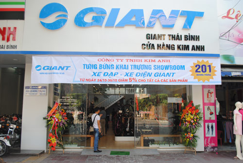 GIANT chính thức khai trương showroom chuyên nghiệp tại Thái Bình - 1