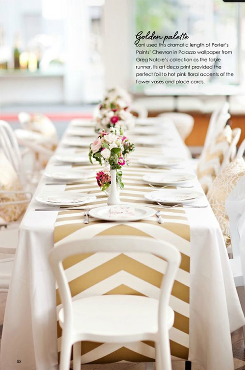 7 cách trang trí nhà bằng giấy dán tường đầy sáng tạo - 5