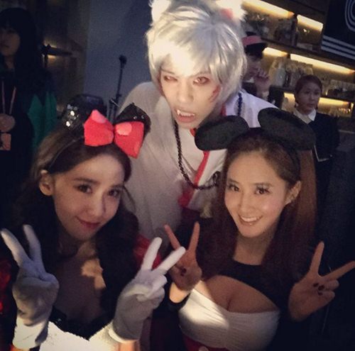 Phong cách Halloween vừa yêu vừa sợ của sao Hàn - 2